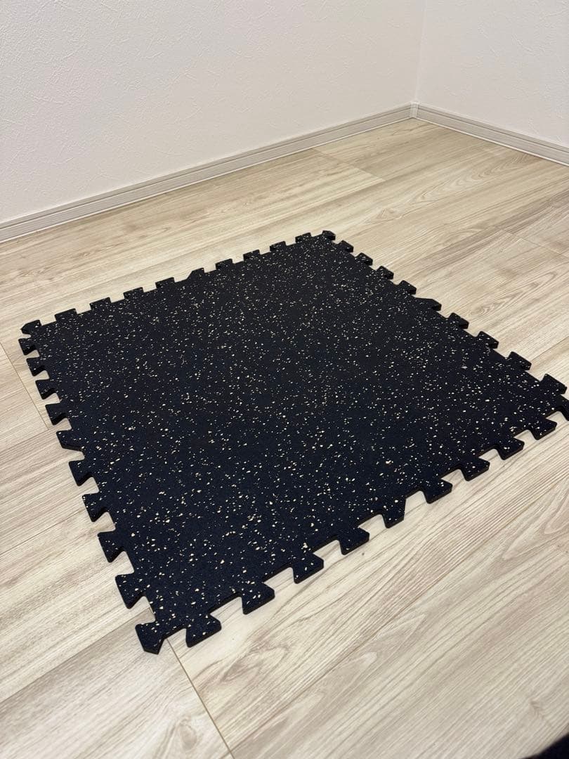 ホームジム フロアマット 厚さ1cm ゴム トレーニング エクササイズ 筋トレ