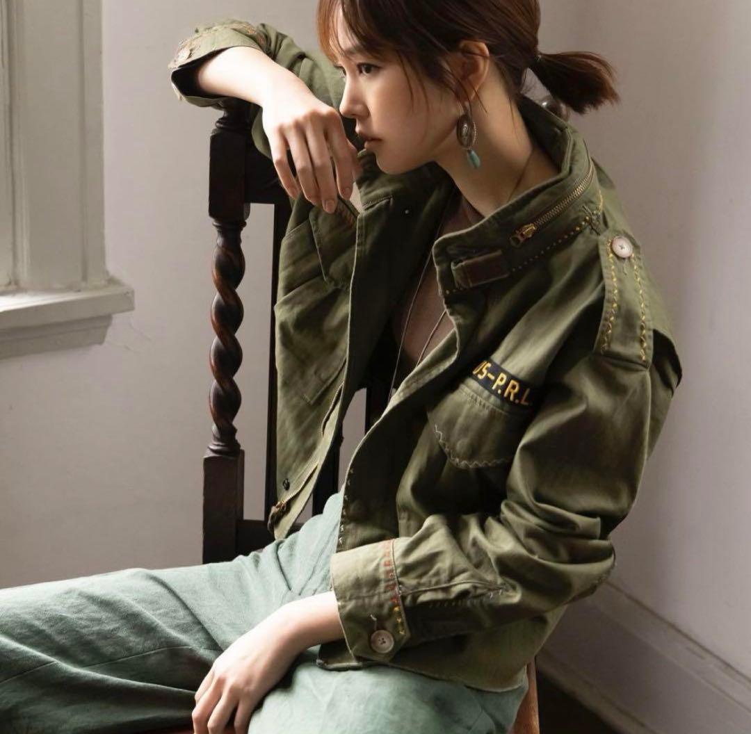 桐谷美玲さん＆佐藤栞里さん着用⭐︎ラルフローレン⭐︎ミリタリージャケット