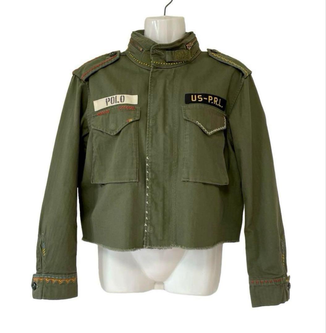 桐谷美玲さん＆佐藤栞里さん着用⭐︎ラルフローレン⭐︎ミリタリージャケット