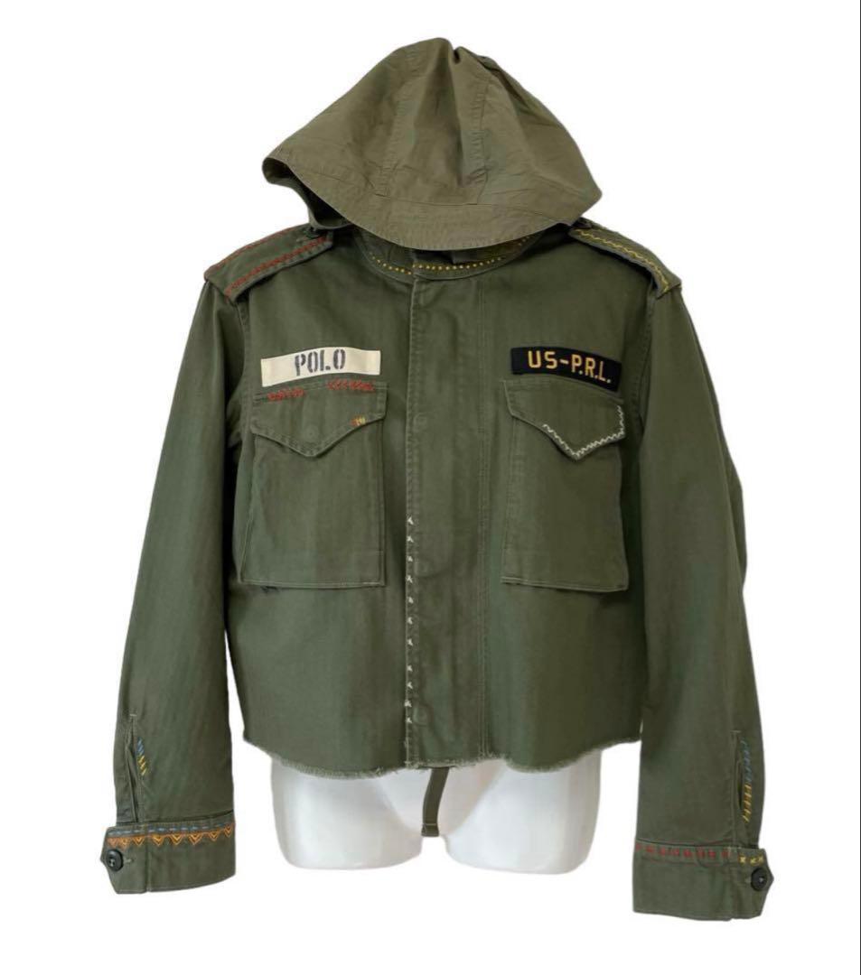 桐谷美玲さん＆佐藤栞里さん着用⭐︎ラルフローレン⭐︎ミリタリージャケット