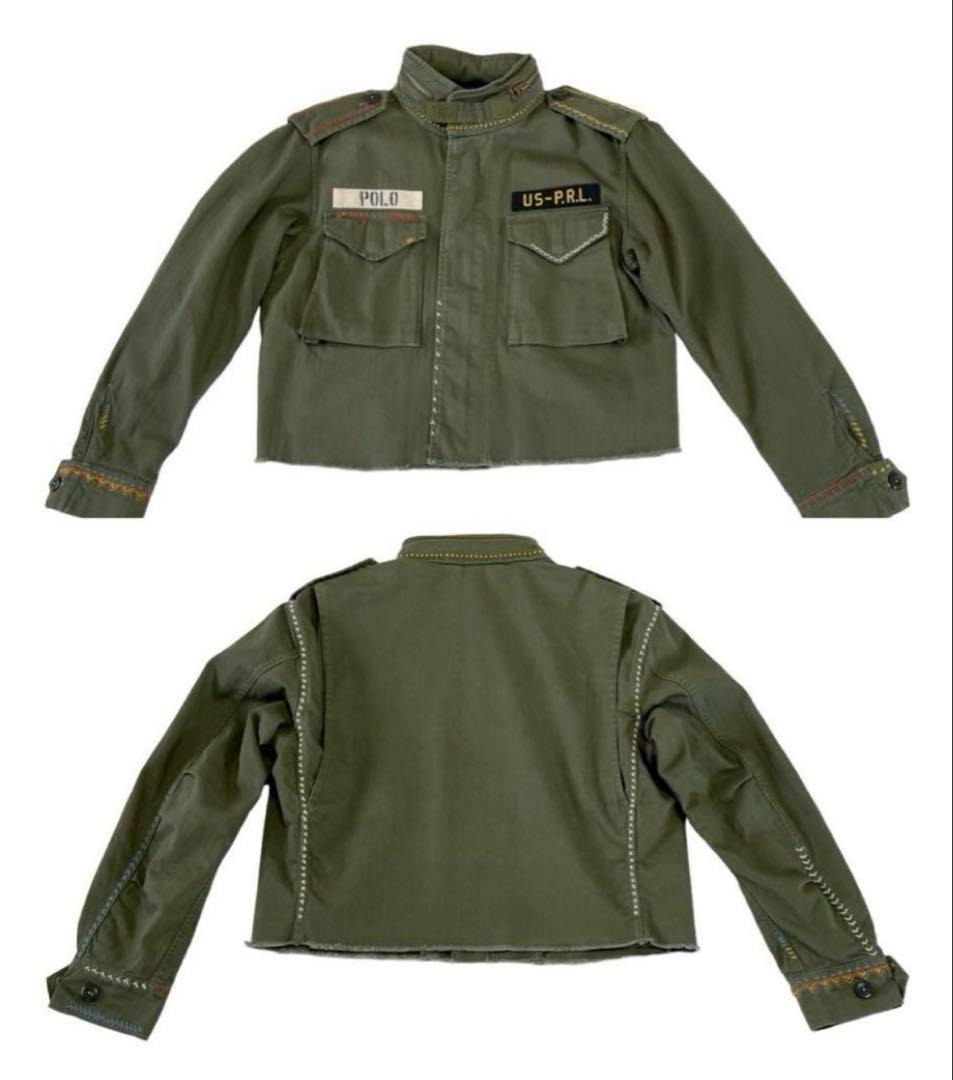 桐谷美玲さん＆佐藤栞里さん着用⭐︎ラルフローレン⭐︎ミリタリージャケット