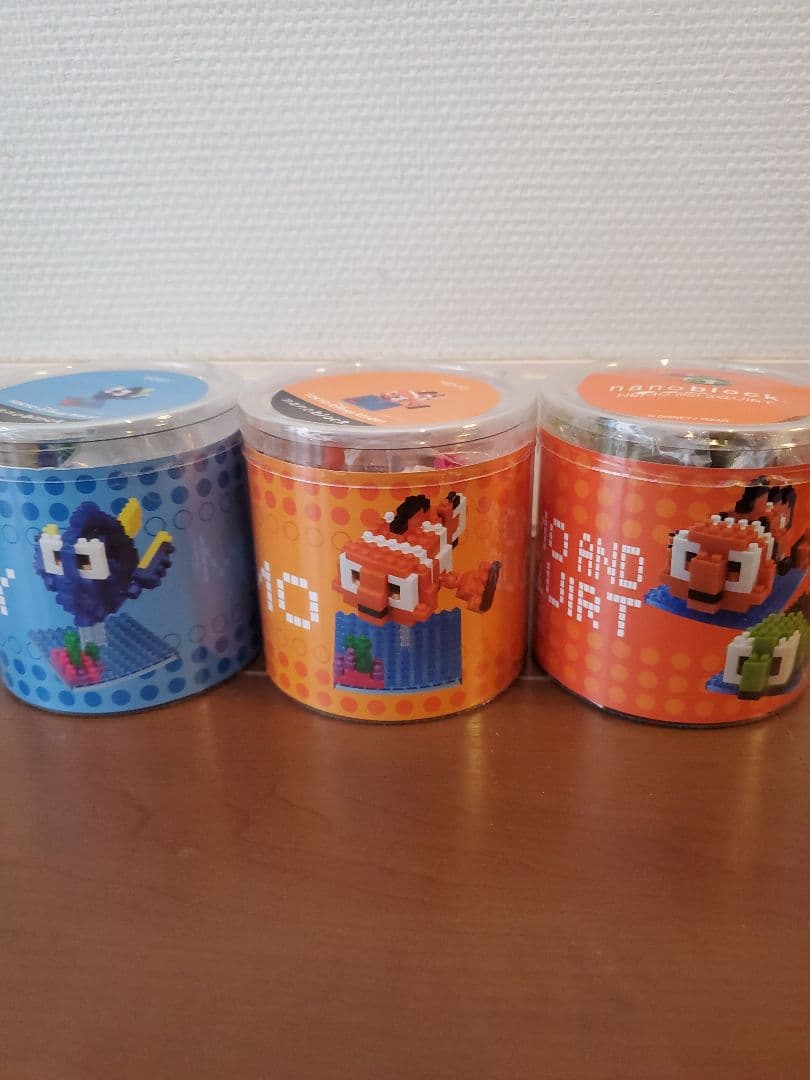 ナノブロック ニモ・ドリー・スクワート 3個セット - メルカリ