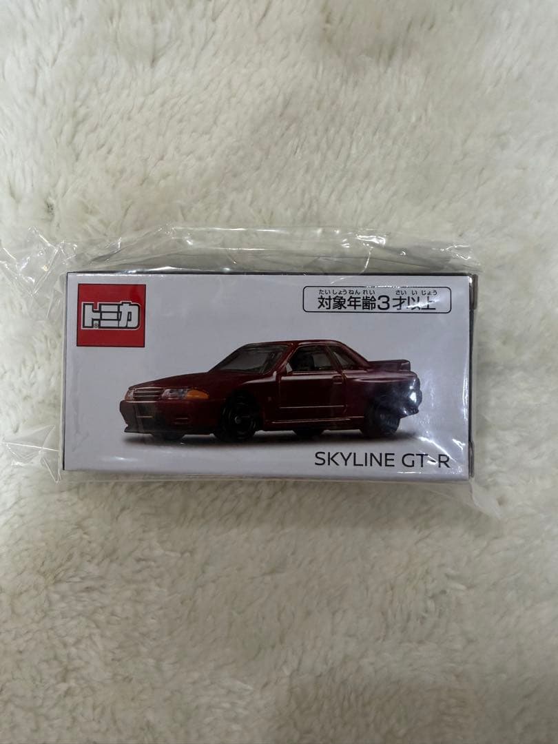限定 日産 オンライン トミカ スカイライン GT-R BNR32 レッドパール