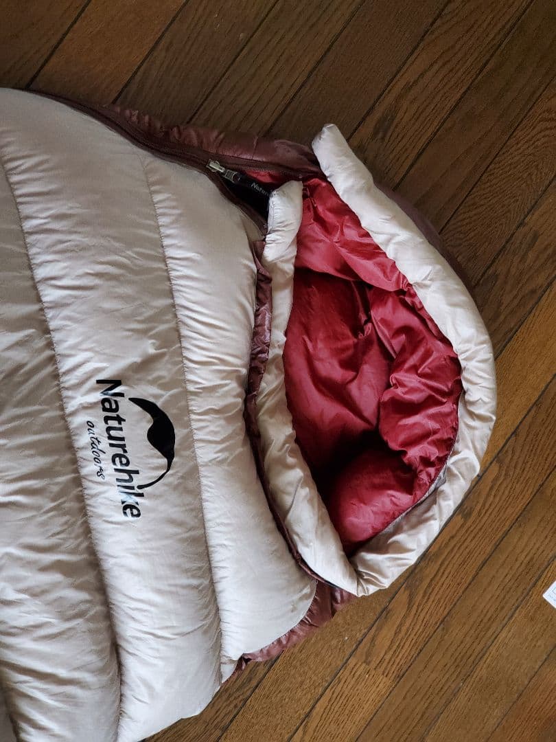 Naturehike ダウンシュラフ 寝袋 冬用 マミー型 650FP Lサイズ
