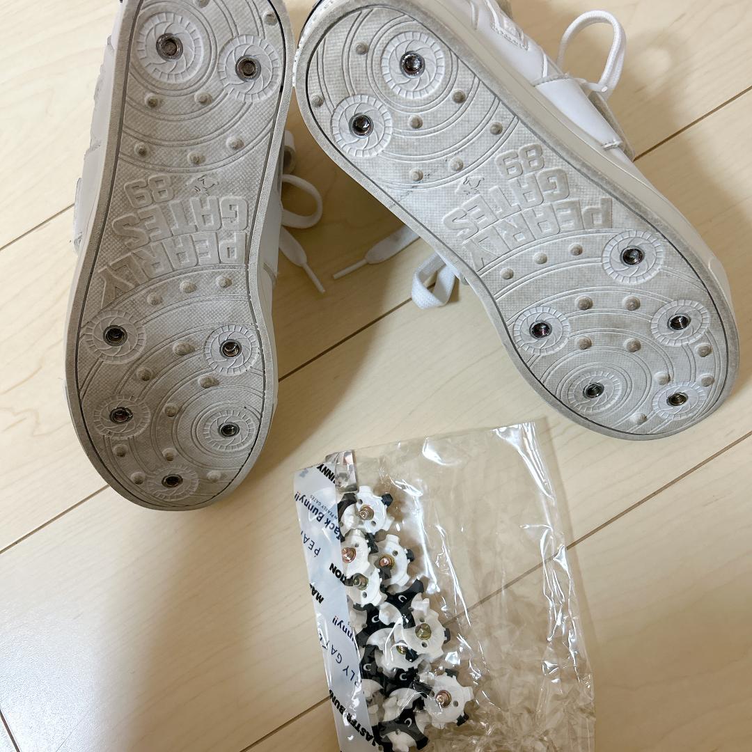 定価37400円 PEARLY GATES 目玉柄 スパイクシューズ 23cm