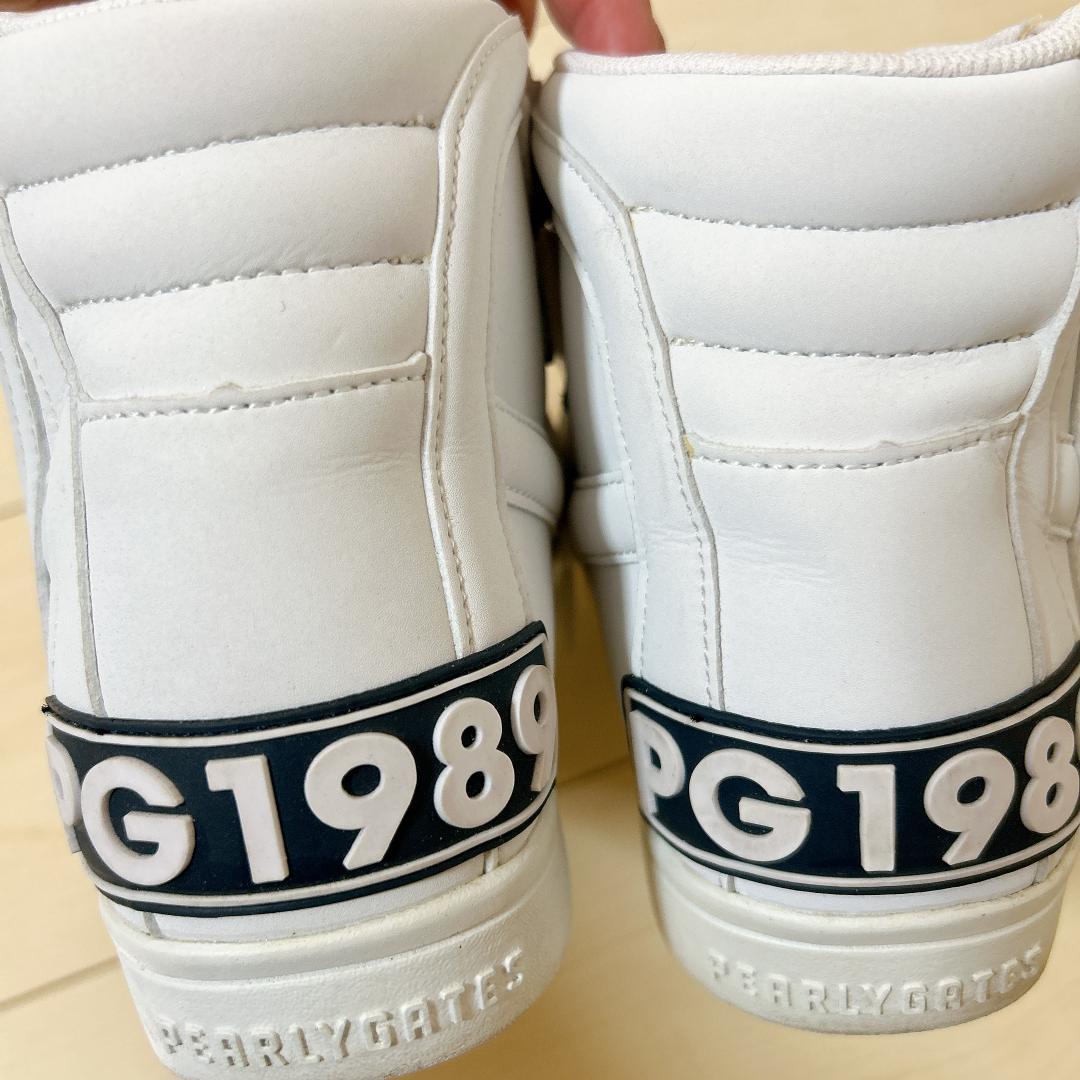 定価37400円 PEARLY GATES 目玉柄 スパイクシューズ 23cm