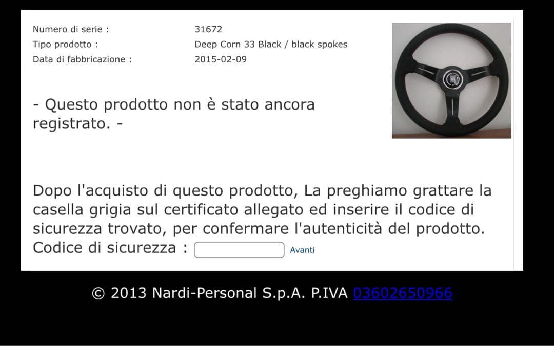 NARDI レザーステアリング　FET ブラック