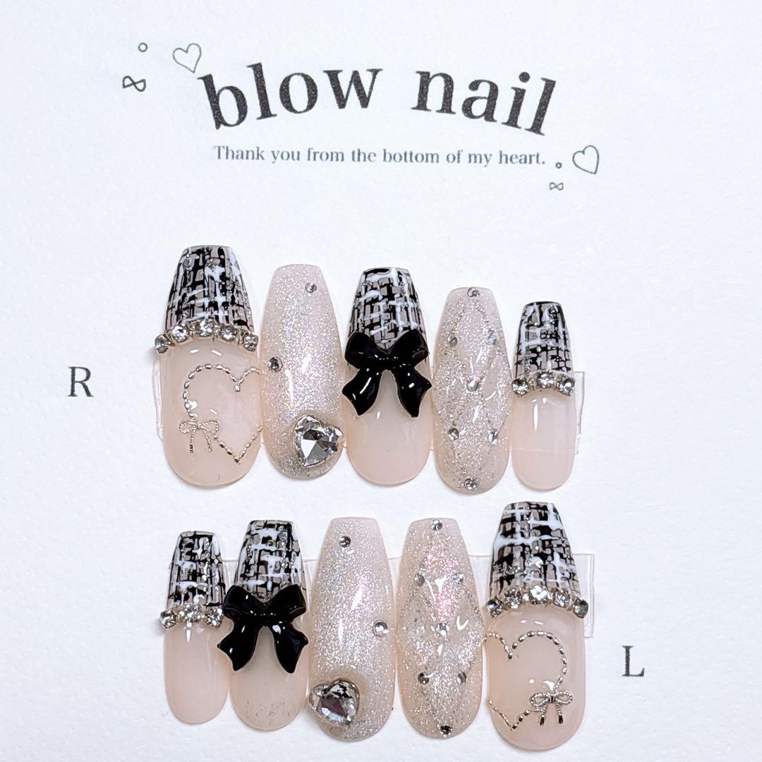 量産型 ワンホン フレンチガーリー 韓国 ちゅるん ハートツイード スナ