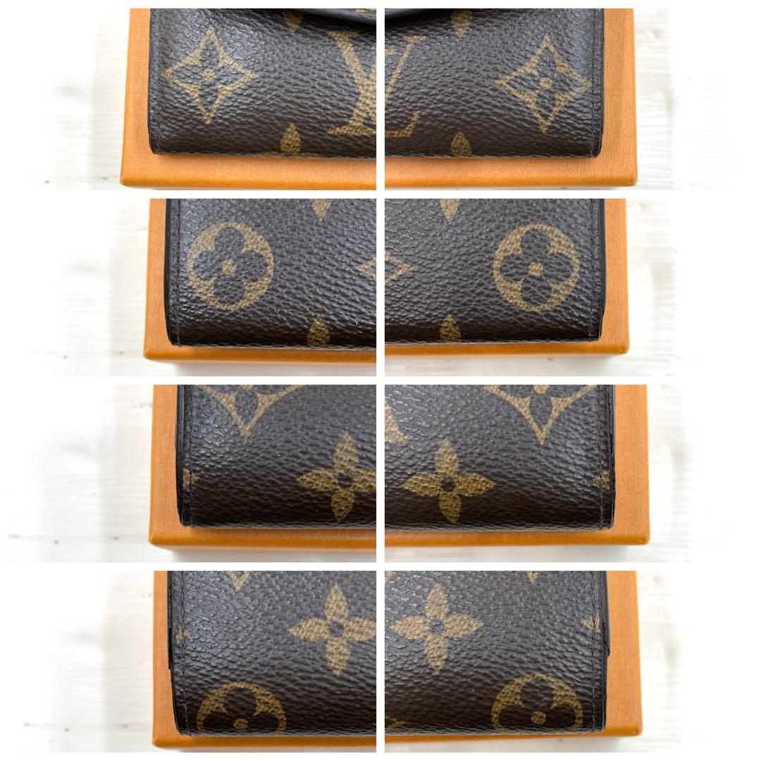 ルイヴィトン モノグラム ポルトフォイユ エミリー フューシャ 箱付