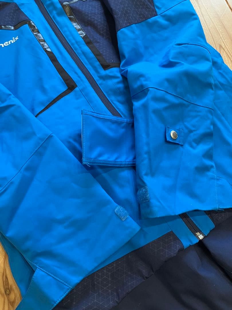 Phenix スキーウェア上下 フード付き ブルー　サイズL