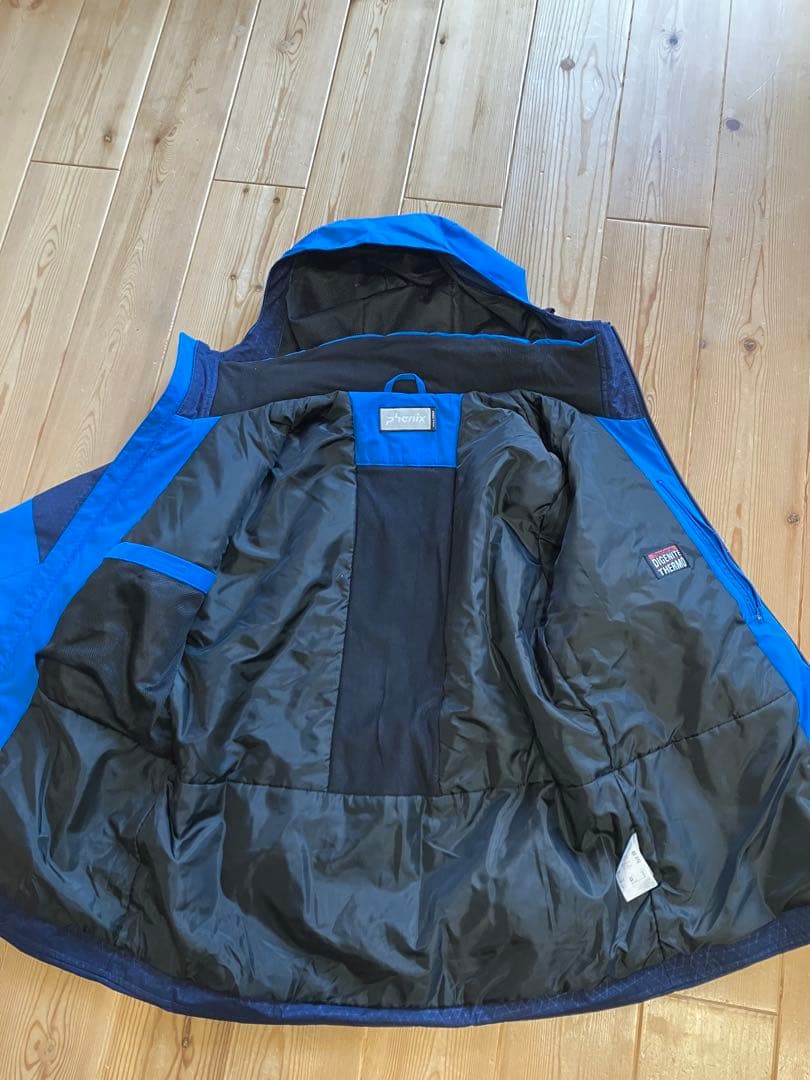 Phenix スキーウェア上下 フード付き ブルー　サイズL