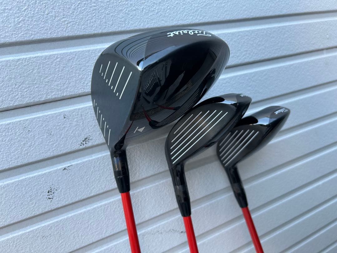 タイトリスト ゴルフクラブセット ケース付き 一式 まとめ