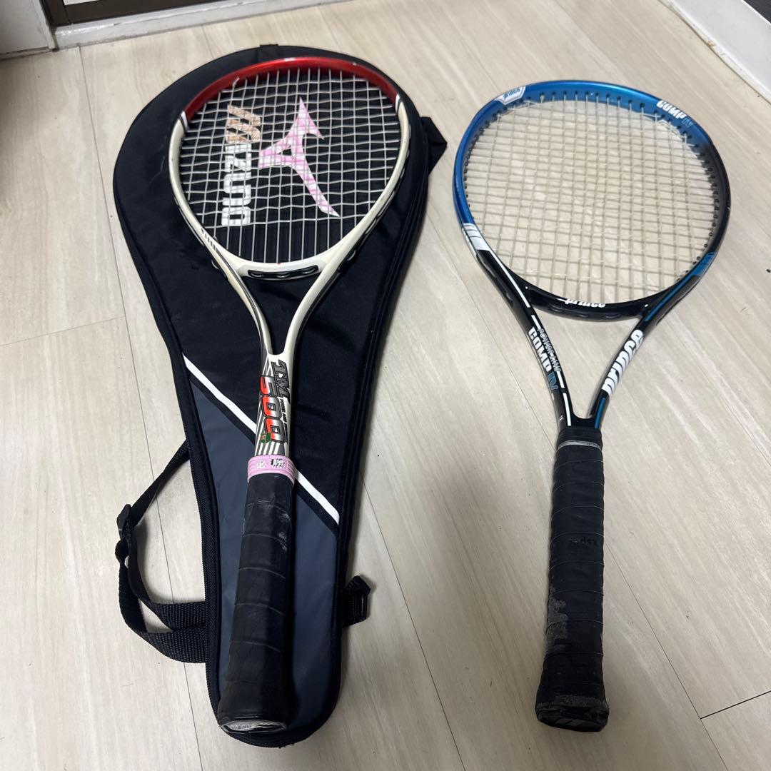 Mizuno 500 テニスラケット ケース付き - メルカリ