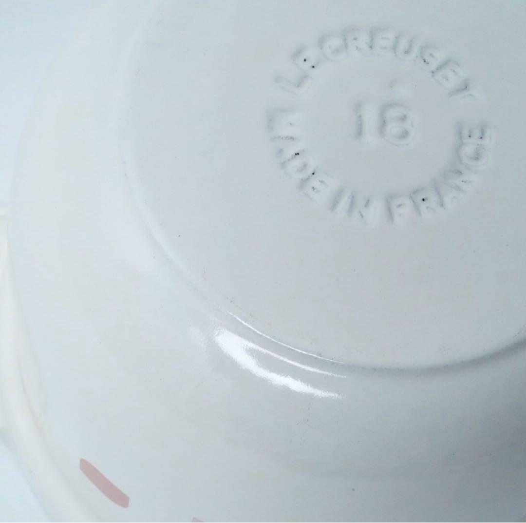 美品】LE CREUSET ココット エブリィ ペタル ホワイト18cm - メルカリ