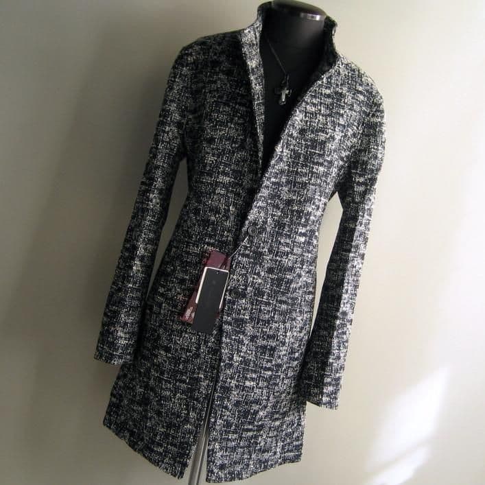 赤タグ トルネードマート シャンブレーツィーディースタンドコート