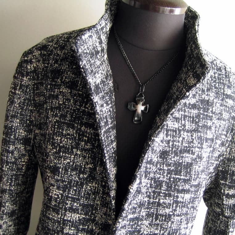 赤タグ トルネードマート シャンブレーツィーディースタンドコート