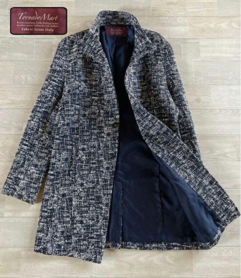 赤タグ トルネードマート シャンブレーツィーディースタンドコート