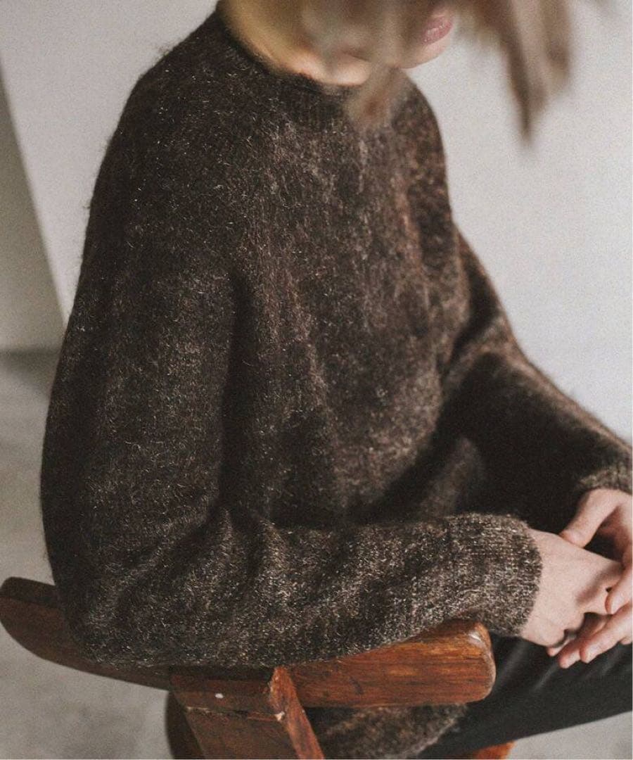 nahyat ナヤット l'echoppeレショップ 別注モヘア混セーター新品