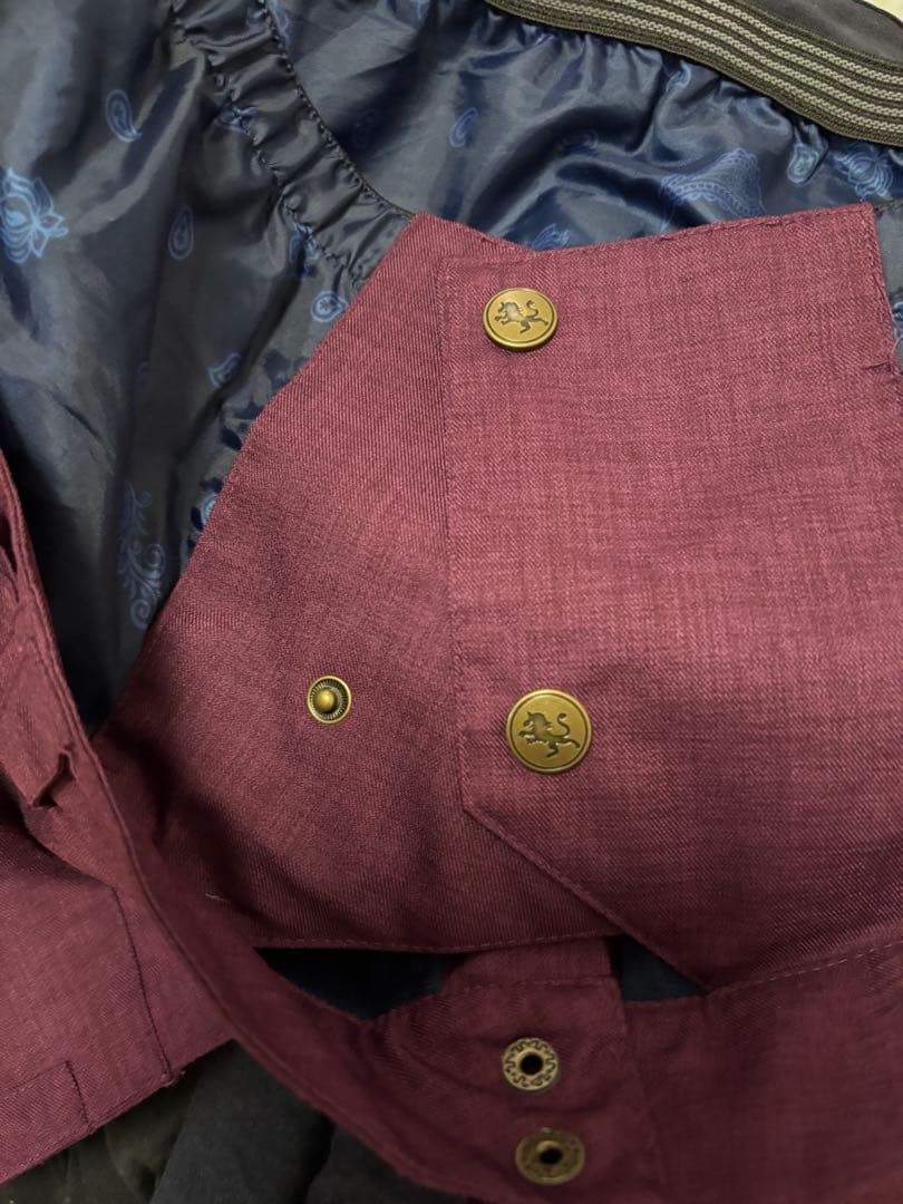 美品　PONTAPESポンタペス　スノボ　上下セット　ジャケットパンツ　宇宙柄L