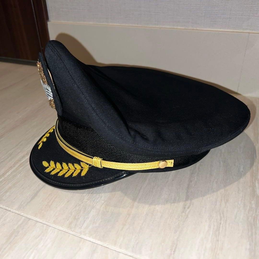 JAL パイロット　制帽　【JAL 日本航空】機長 キャプテン 旧制帽