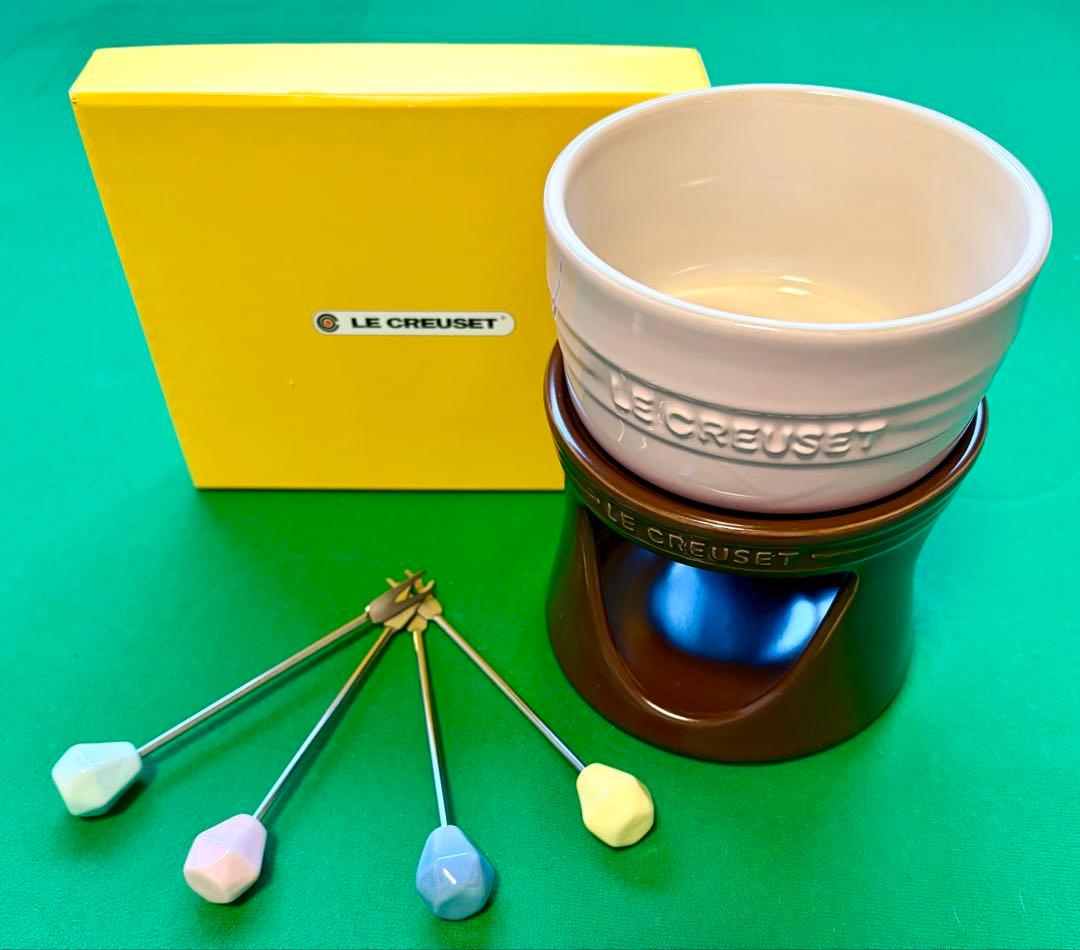 LE CREUSET ル・クルーゼ ミニフォンデュセット - メルカリ