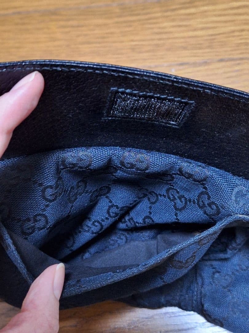 GUCCI グッチ ウエストバッグ ボディバッグ GG キャンバス ブラック