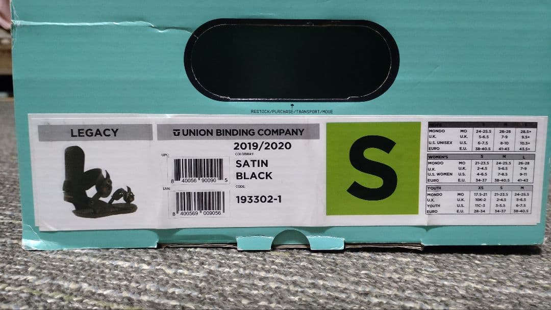 UNION BINDING LEGACY / ユニオン レガシー Sサイズ