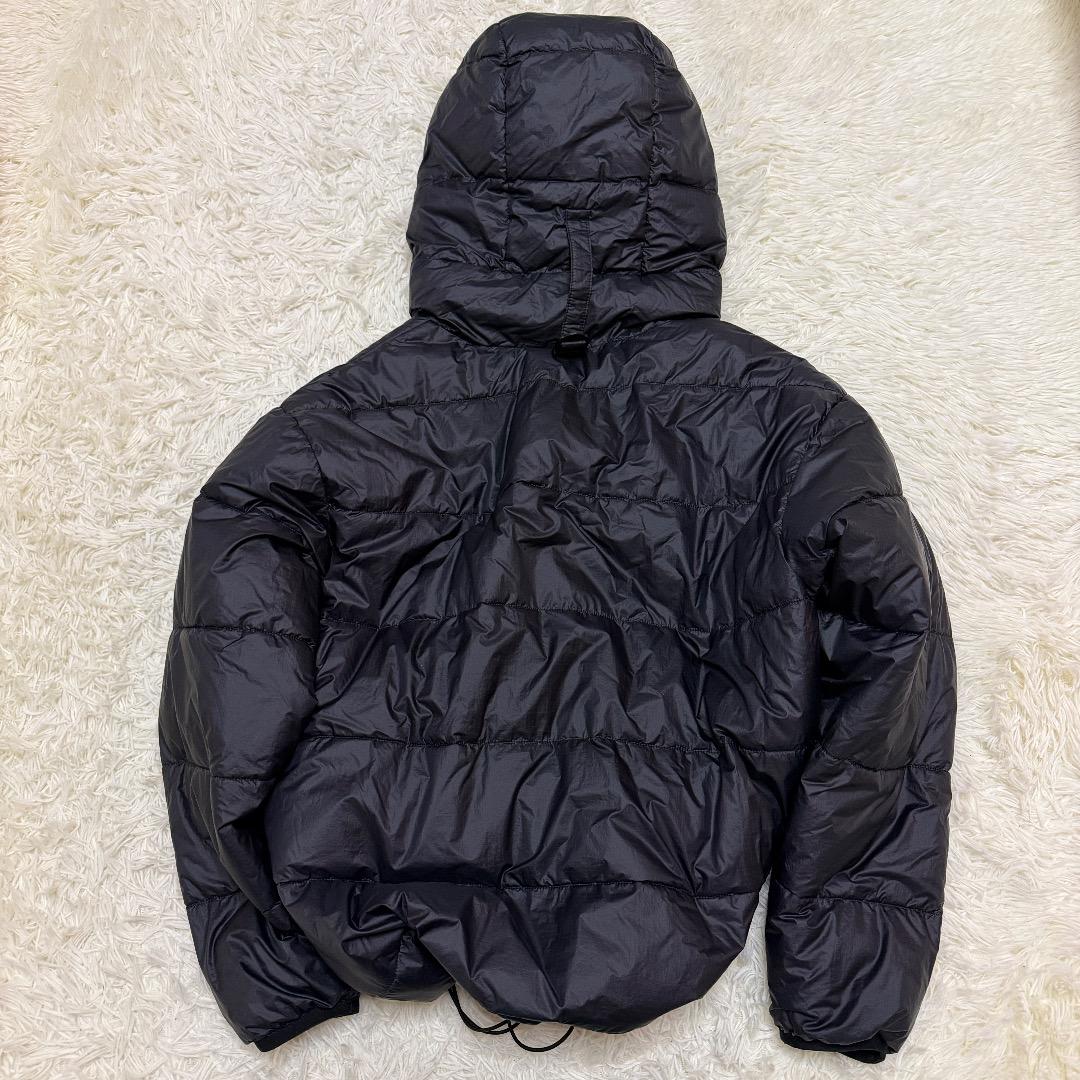 ジャケット・アウター L.L.Bean Black Hooded Down Jacket y2k