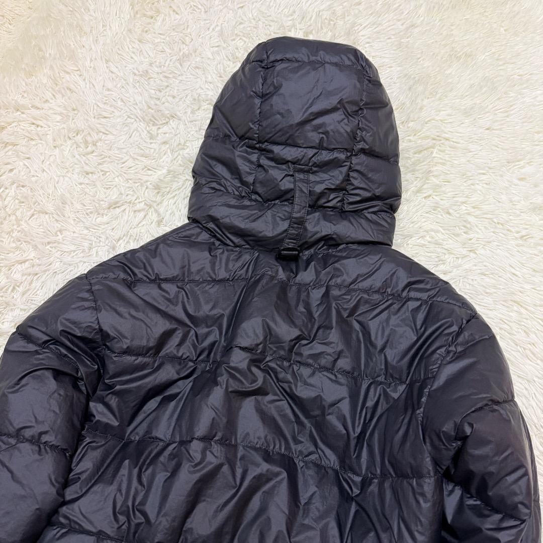 ジャケット・アウター L.L.Bean Black Hooded Down Jacket y2k
