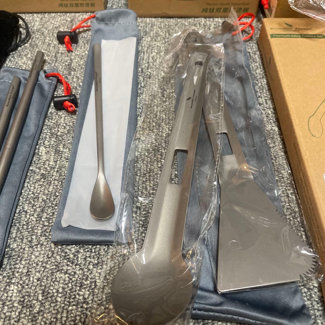 Boundless voyage Tiartisan チタン　9点まとめ売り！