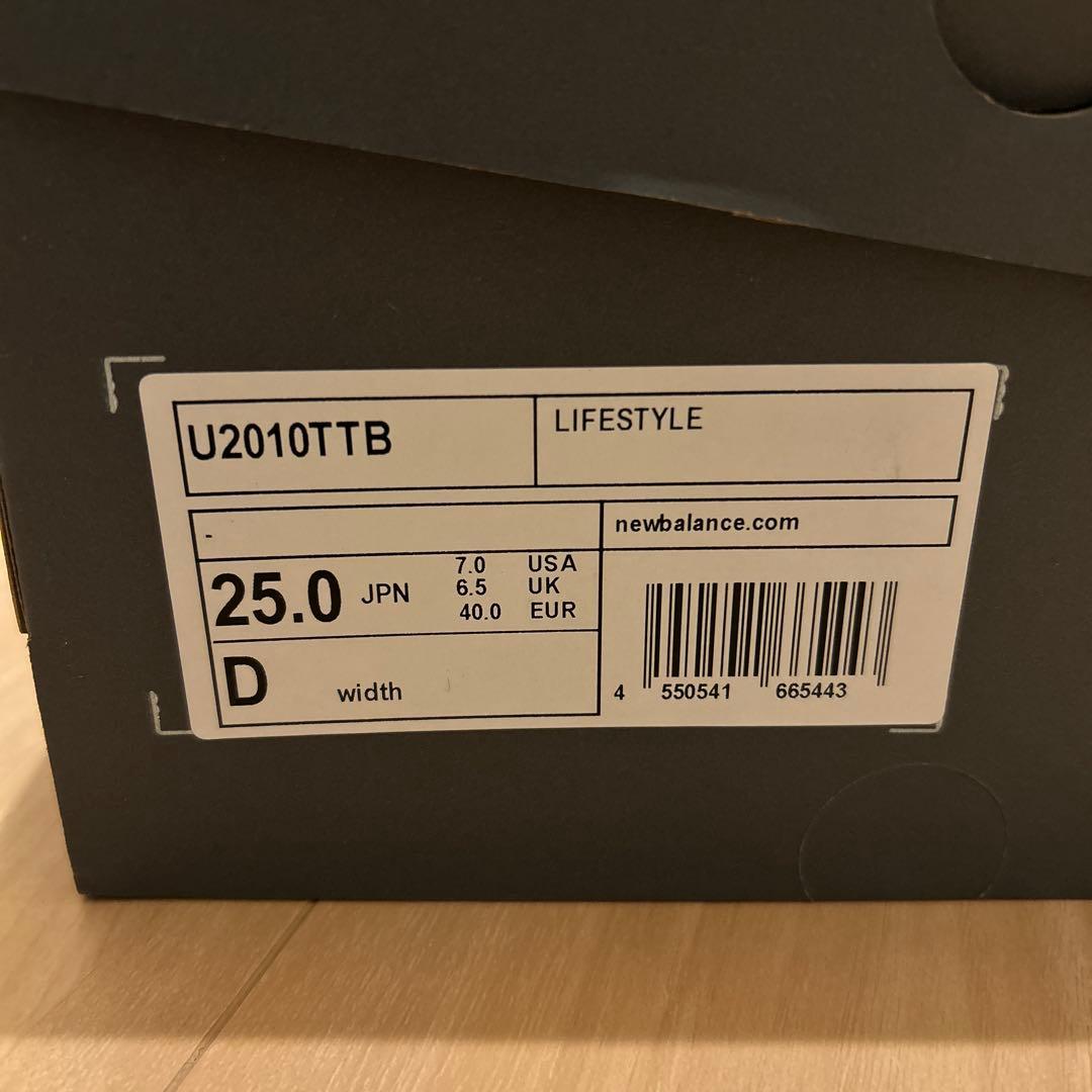 新品New Balance U2010TTB 25.0cm