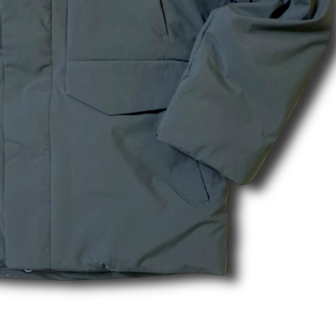 L モンベル 撥水 防風 防寒 高機能中綿エコダウンジャケット パデッド