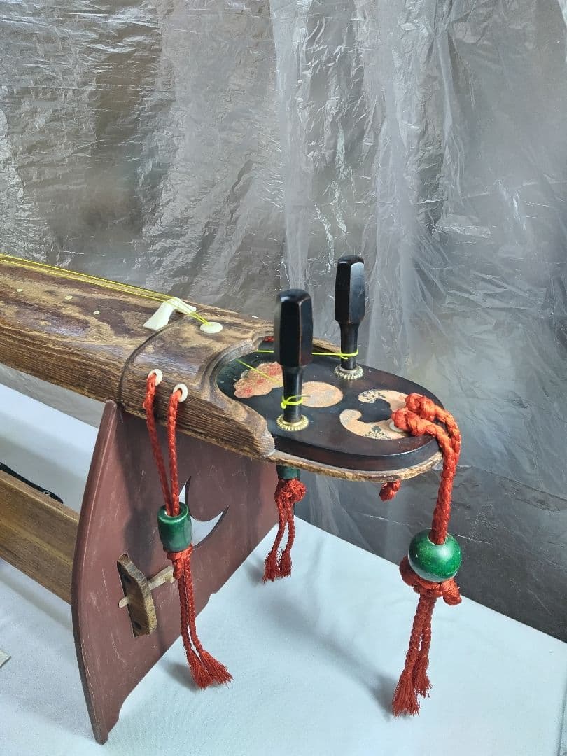 八雲琴 と 転管代換品 と 竜 爪 ( 和楽器用 オートチューナー付属)