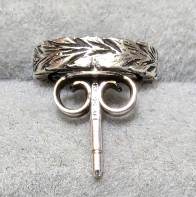 Gucciグッチ　インターロッキングダブルG　S925ピアス　片耳用　43010