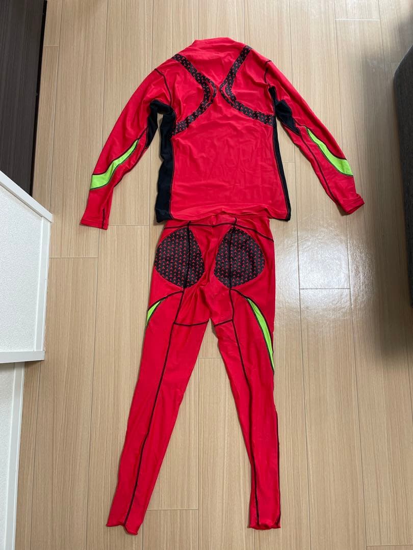 スキーウェア クロスカントリー　ツーピース　Lサイズ レッド　swix