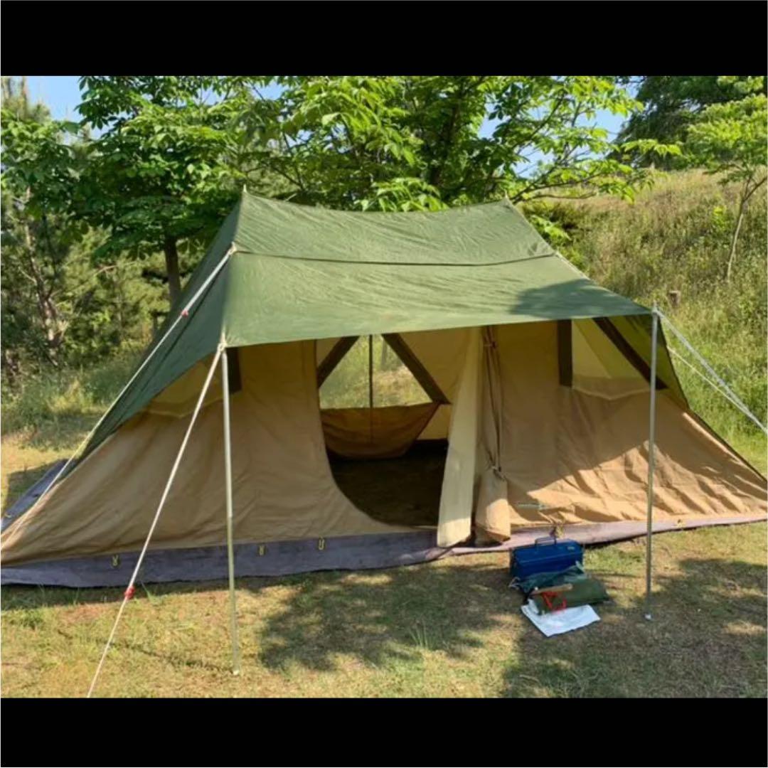 希少 ogawa 小川テント ソニーファミリークラブ 鉄骨テント オーナーロッジ