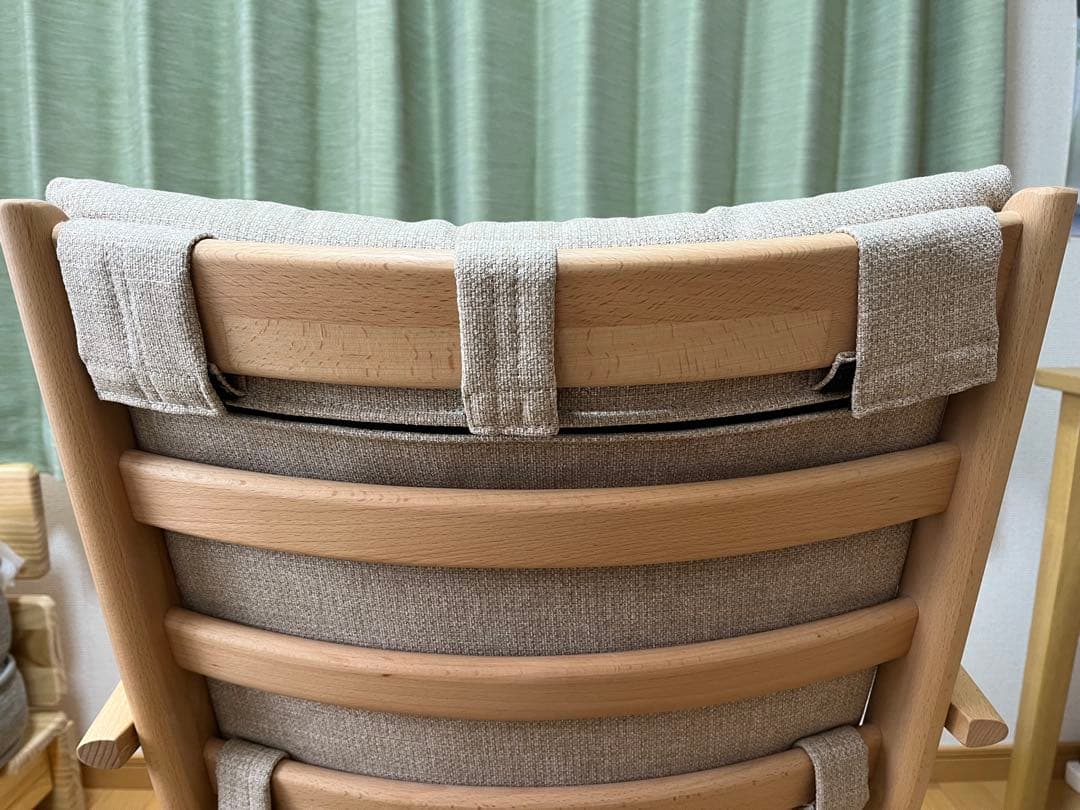 美品 ポケットコイルダイニング回転チェアNコレクション C-27S 肘付き