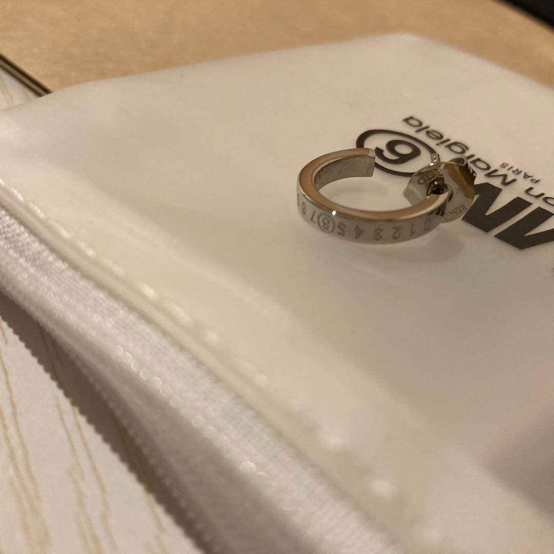 MM6 Maison Margiela フープ型ピアス 片耳のみ