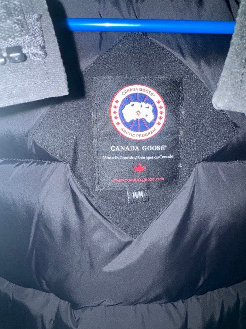 豆*福様 美品　カナダグース ダウンジャケット　 カムループス　黒ブラック　サイ