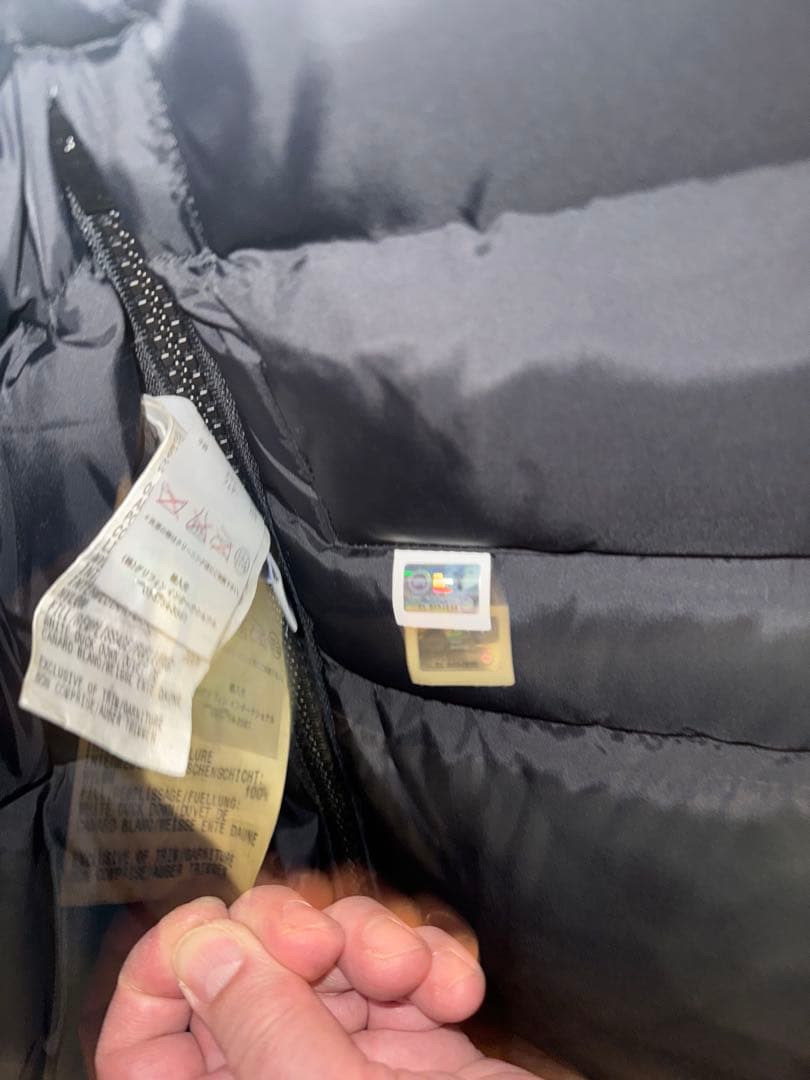 豆*福様 美品　カナダグース ダウンジャケット　 カムループス　黒ブラック　サイ