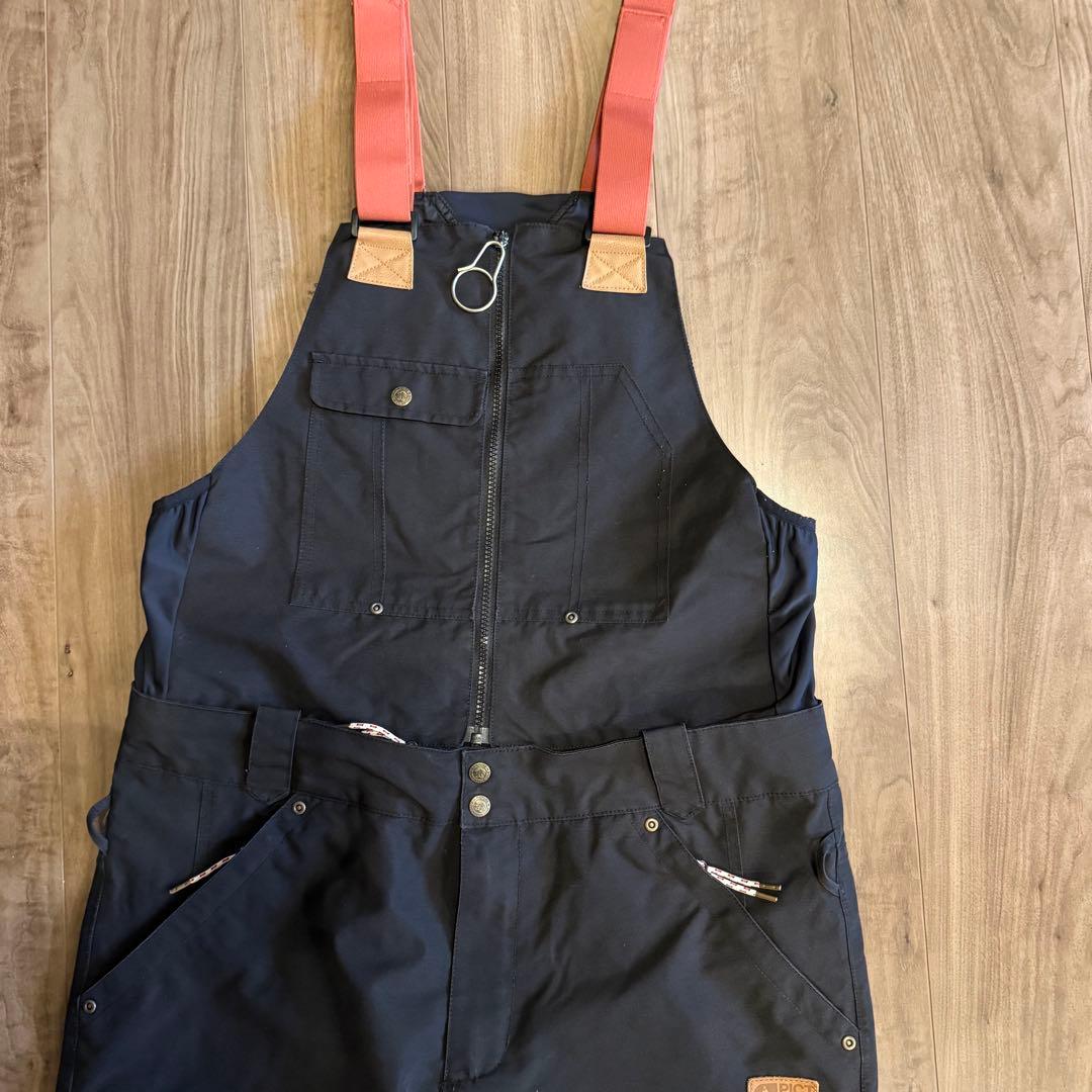 ピクチャーオーガニック ビブパンツ ブラック XLサイズ - メルカリ