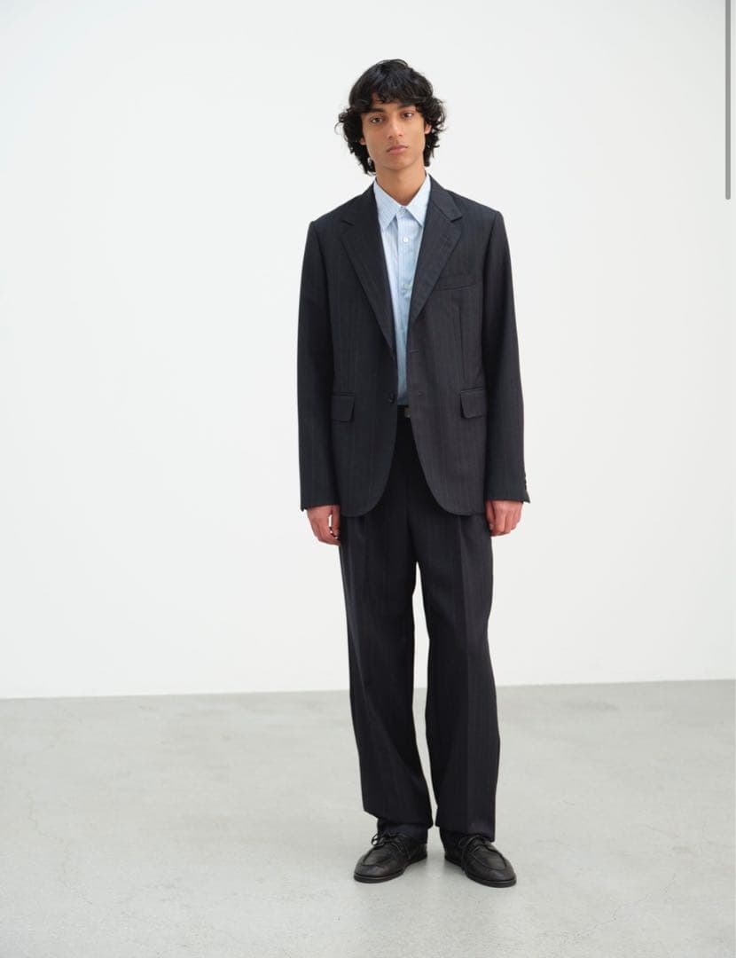 Auralee 25SS bluefaced wool セットアップ - メルカリ