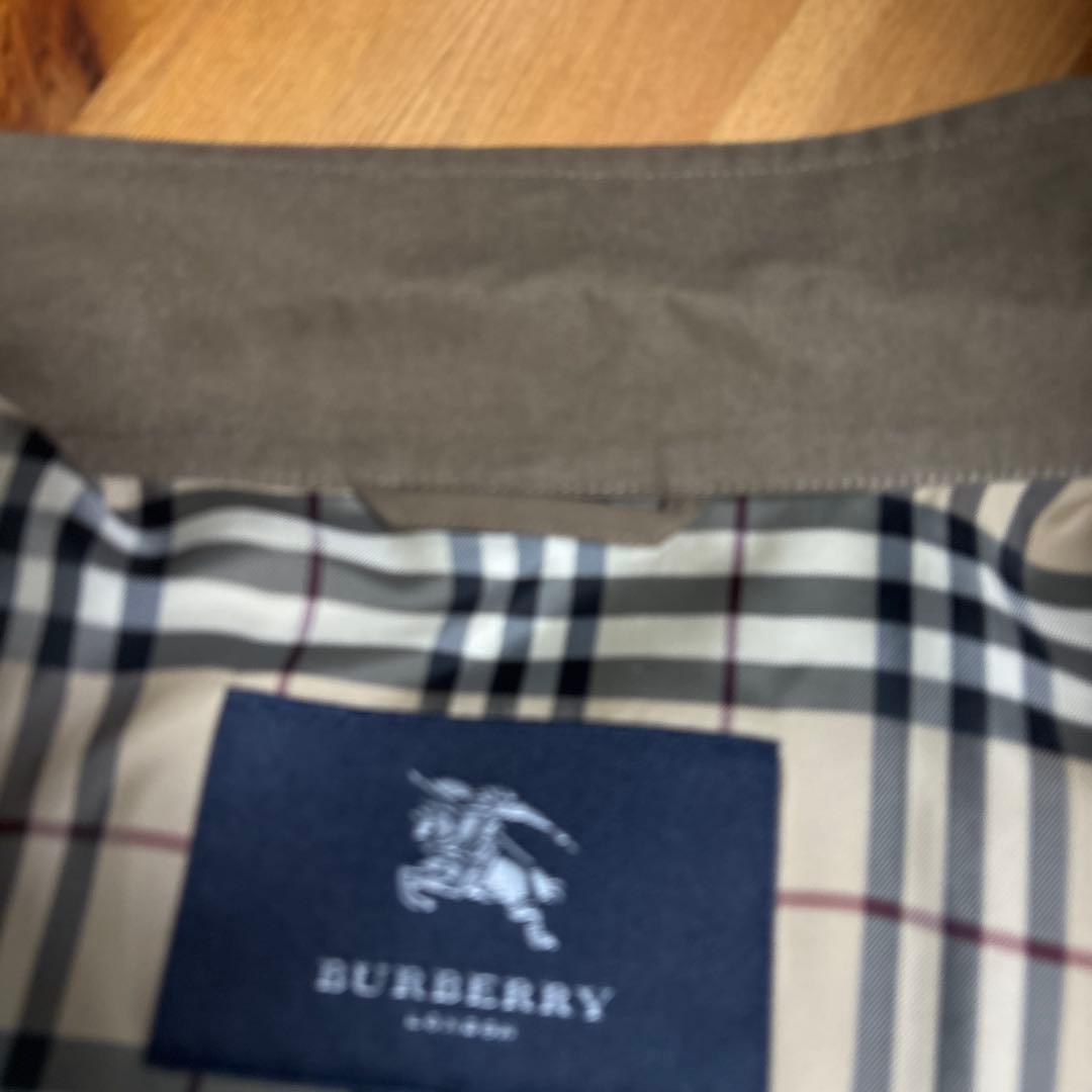 Burberry ステンカラーコート ブラウンカーキー　M