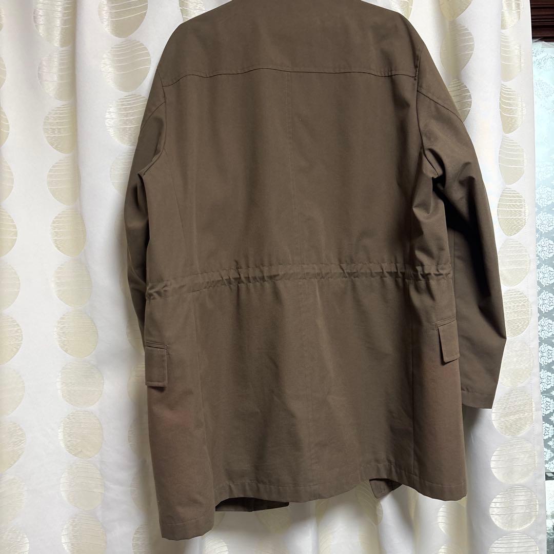 Burberry ステンカラーコート ブラウンカーキー　M
