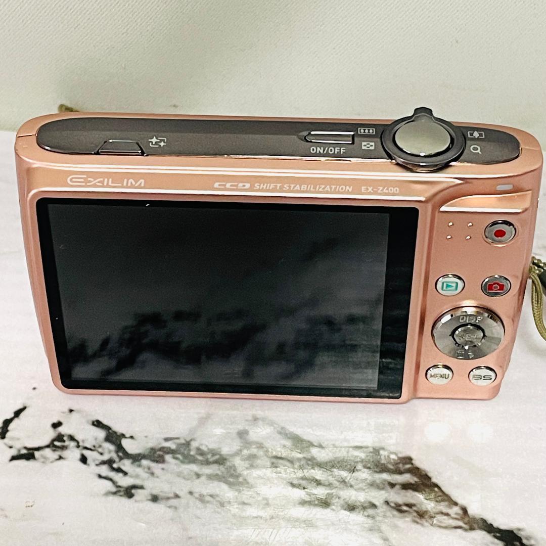 美品】CASIO EXILIM EX-Z400 ピンク 一式セット 新品SD付 - メルカリ