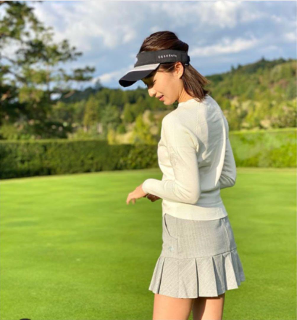 デサントゴルフ クリスタルコレクション トップス ホワイト