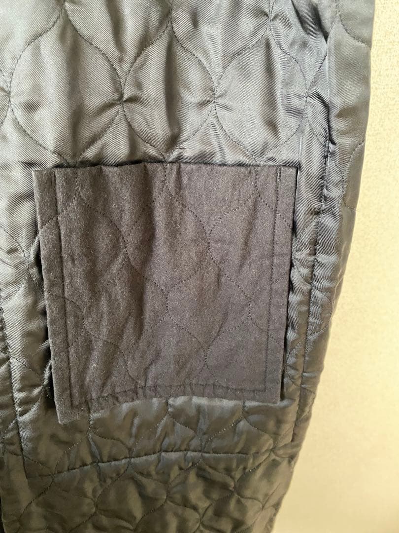 m*e様 FIRMUM フィルマム Vネック ノーカラーコート - メルカリ