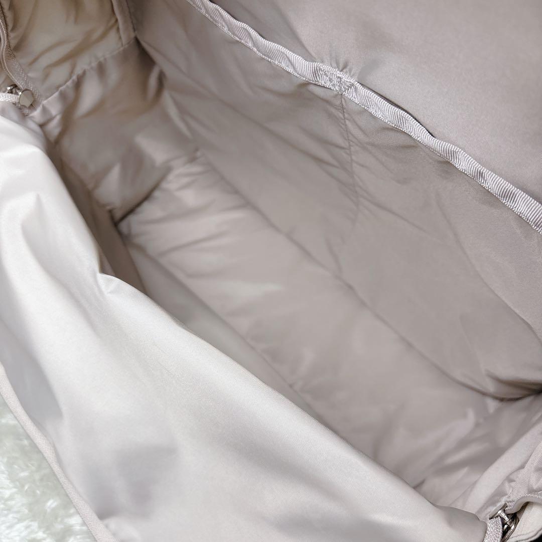 未使用品 LeSportsac リュック バッグパック ナイロン A4対応 白系