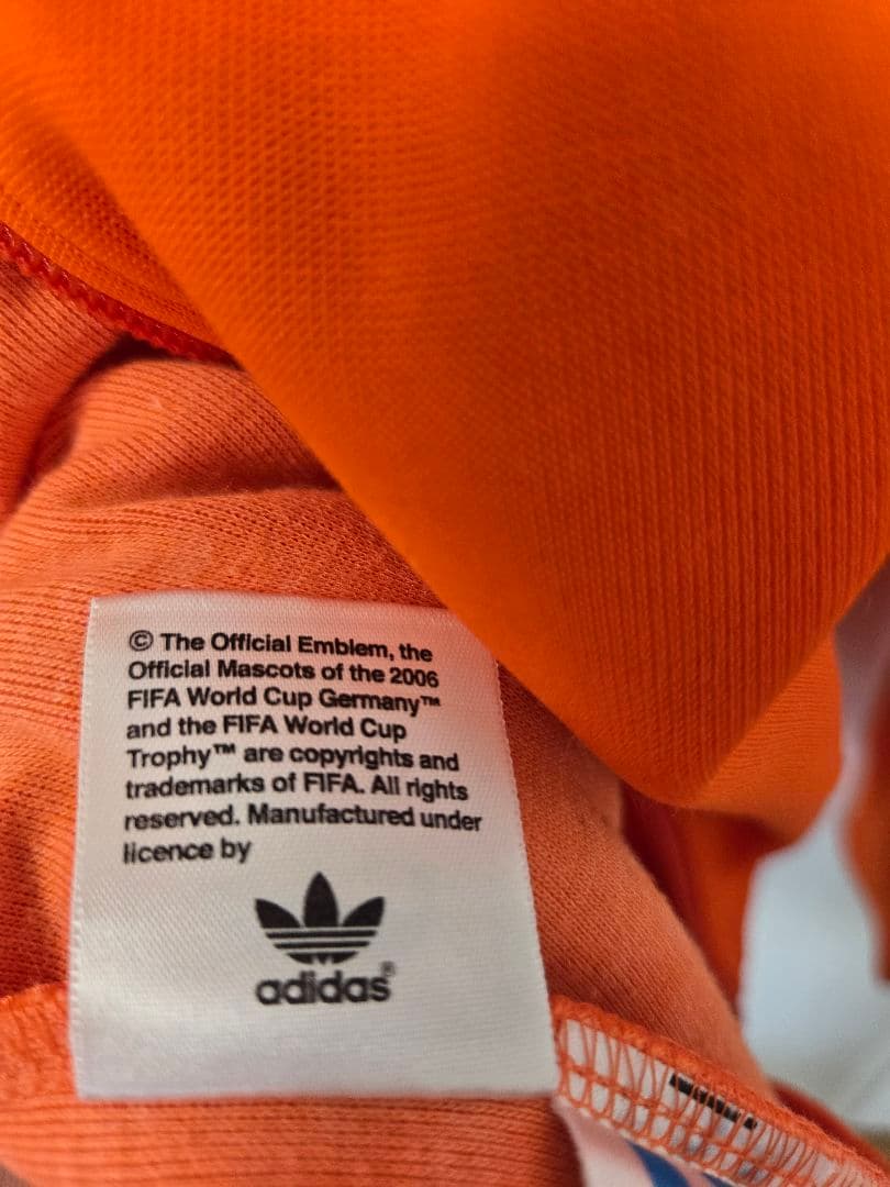 オランダ代表 × adidas トラックジャケット｜復刻モデル｜Lサイズ