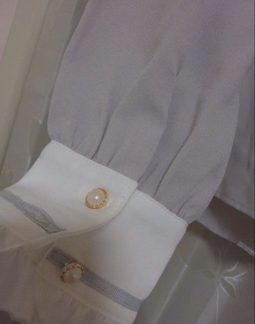 Amavel Holiday Present Ribbon ジャンスカ ブラウス